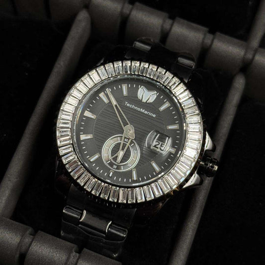 Tchmrn Metalico Negro Con Circones Tablero Negro