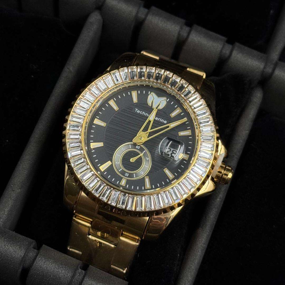 Tchmrn Metalico Dorado Con Circones Tablero Negro
