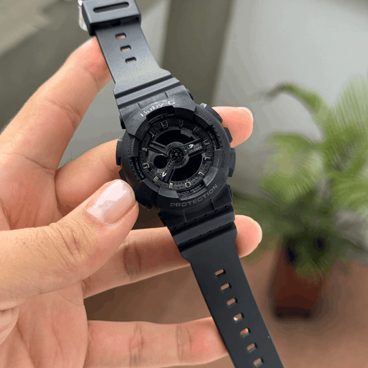 BABY-G BG110 NEGRO TABLERO NEGRO