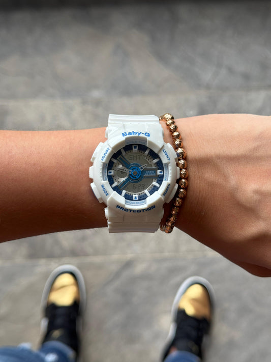 Bby-g BG110 Blanco Tablero Azul (Promo🤑)